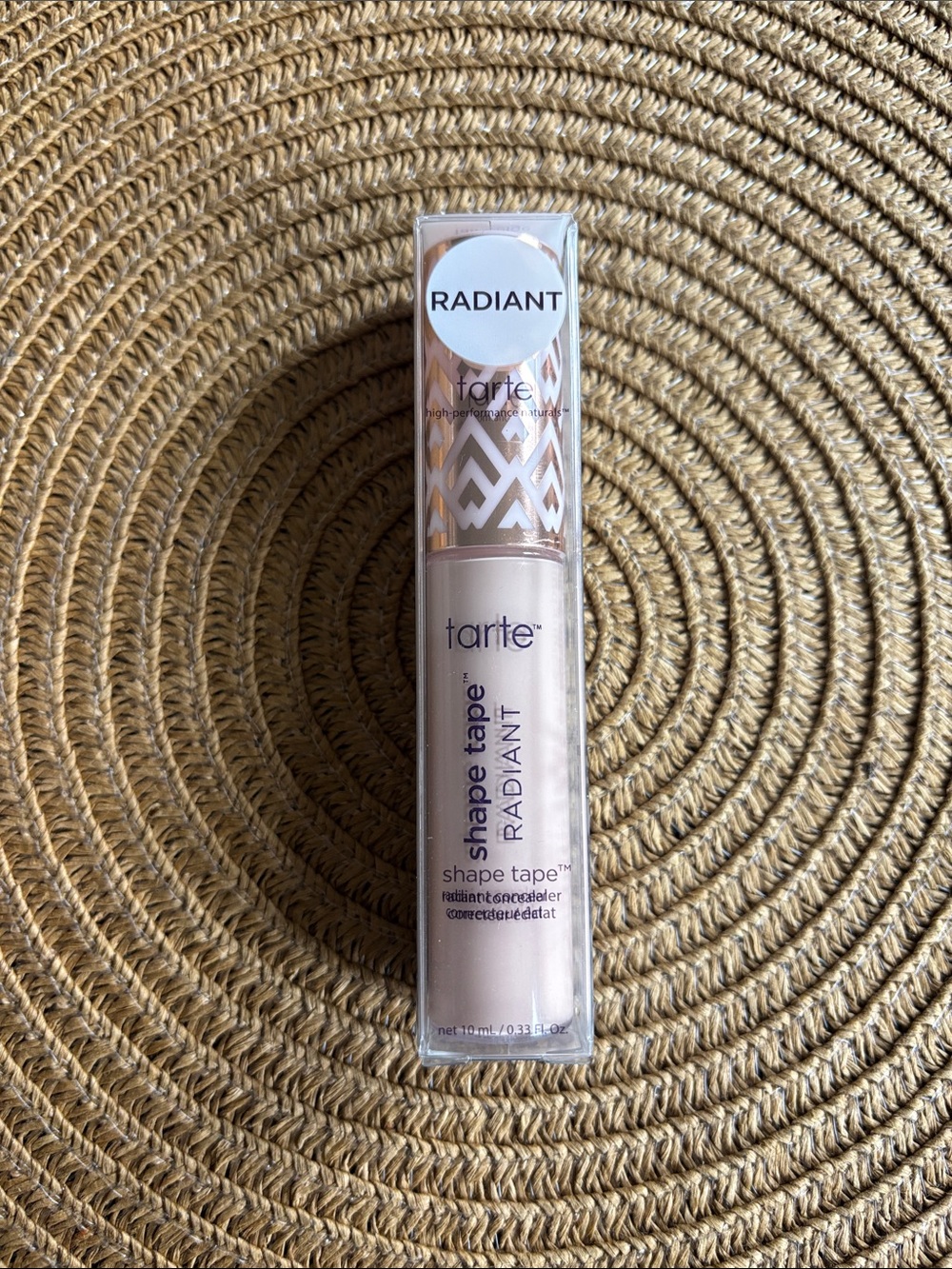 Tarte Shape Tape Radiant Concealer - 12B Fair Beige NEVER USED